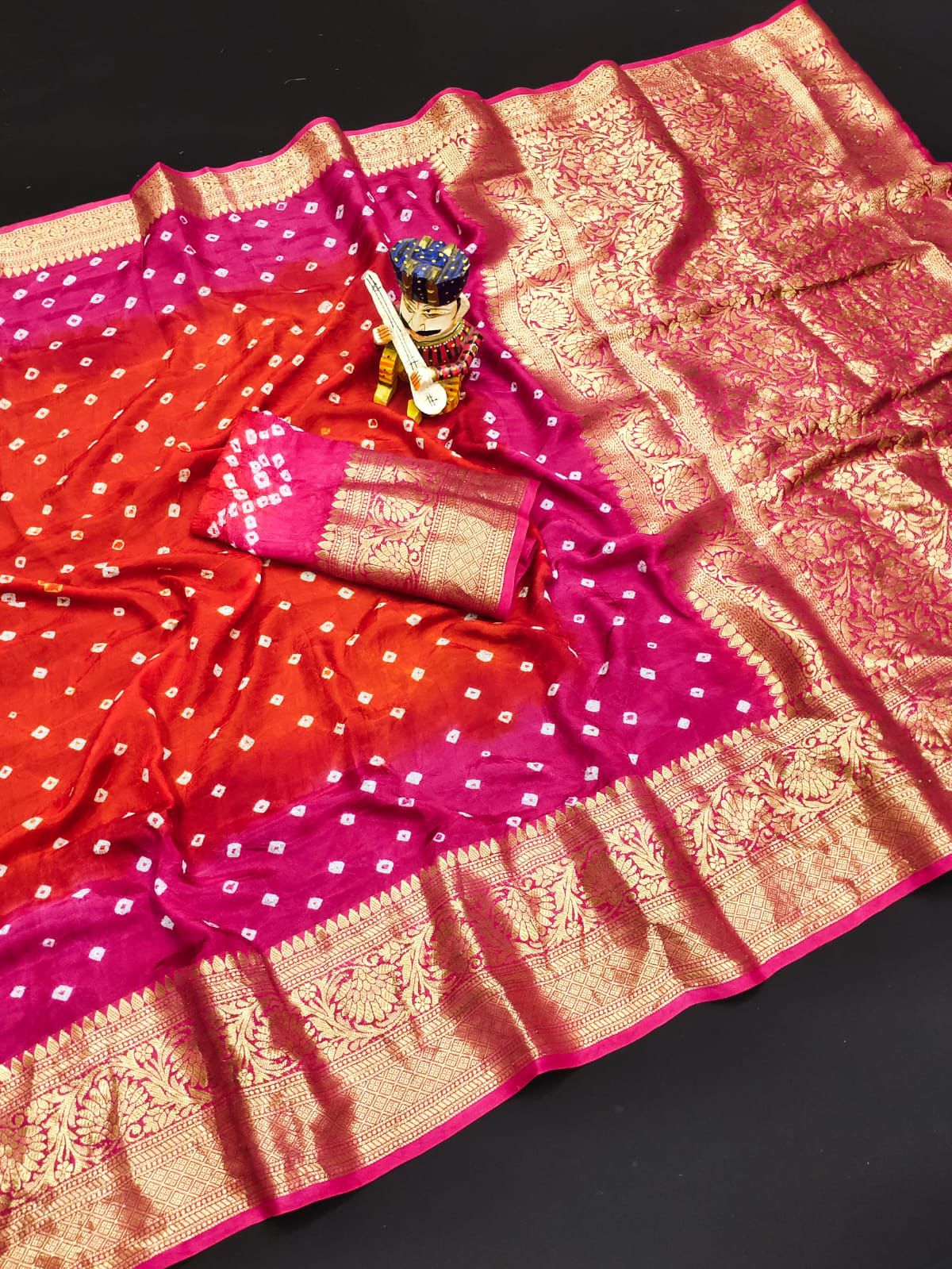 Beautiful Soft Dola Jacquard sarees